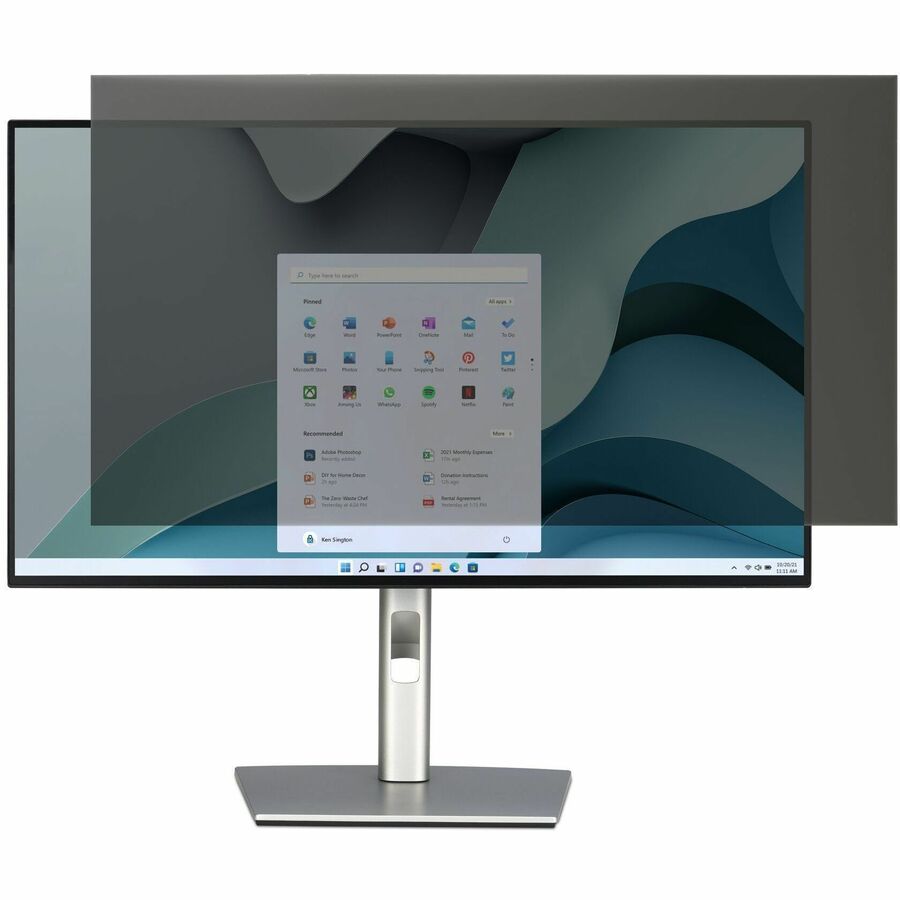 Front Image for Kensington EQ Privacy Screen Filter for Monitors 23.8" (16:9)