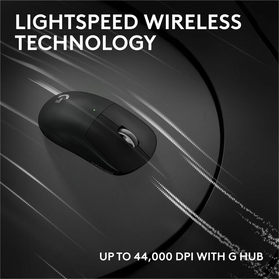 Alternate-Image4 Image for Logitech G PRO X SUPERLIGHT 2c wireless gaming mouse, 51 g pro-grade compact mouse with 5 programmable buttons, USB-C charging, 44K DPI sensor, up to 8 kHz polling for PC/Mac, Black