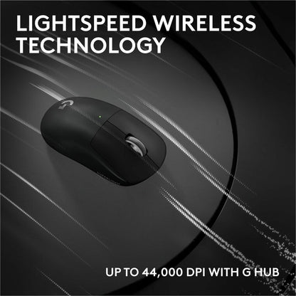 Alternate-Image4 Image for Logitech G PRO X SUPERLIGHT 2c wireless gaming mouse, 51 g pro-grade compact mouse with 5 programmable buttons, USB-C charging, 44K DPI sensor, up to 8 kHz polling for PC/Mac, Black
