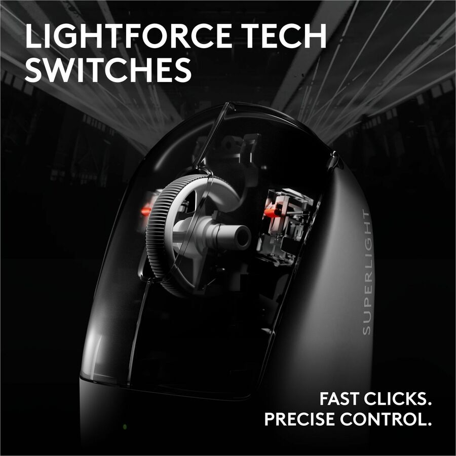 Alternate-Image6 Image for Logitech G PRO X SUPERLIGHT 2c wireless gaming mouse, 51 g pro-grade compact mouse with 5 programmable buttons, USB-C charging, 44K DPI sensor, up to 8 kHz polling for PC/Mac, Pink