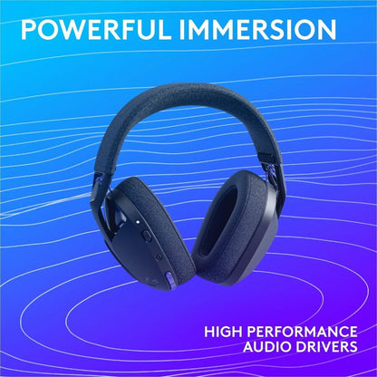 Alternate-Image5 Image for Logitech G321 LIGHTSPEED Wireless Bluetooth Gaming Headset, dynamic comfort and fit, 20+ hrs battery, PC, PS4, PS5, Nintendo Switch, Mobile - Black