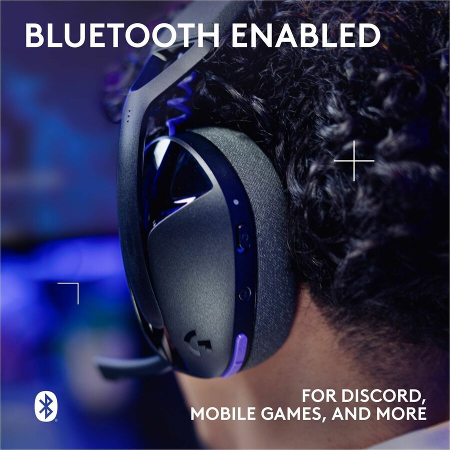 Alternate-Image4 Image for Logitech G321 LIGHTSPEED Wireless Bluetooth Gaming Headset, dynamic comfort and fit, 20+ hrs battery, PC, PS4, PS5, Nintendo Switch, Mobile - Black
