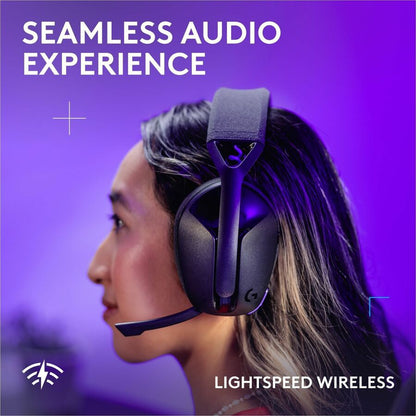 Alternate-Image3 Image for Logitech G321 LIGHTSPEED Wireless Bluetooth Gaming Headset, dynamic comfort and fit, 20+ hrs battery, PC, PS4, PS5, Nintendo Switch, Mobile - Black