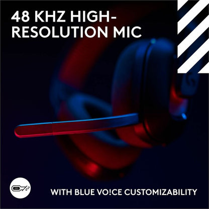Alternate-Image3 Image for Logitech G Astro A20 X LIGHTSPEED Wireless Gaming Headset for PS5, Xbox, Switch, PC with 2-system PLAYSYNC Audio, Bluetooth, LIGHTSYNC RGB - Black