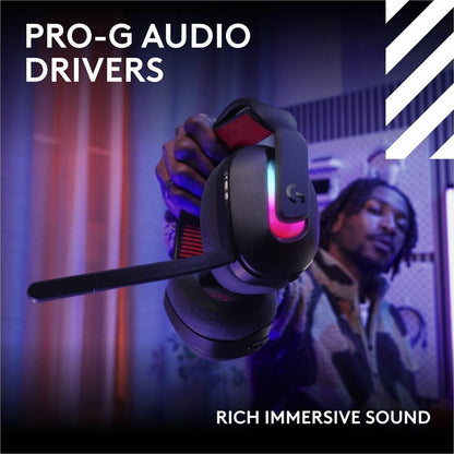 Alternate-Image7 Image for Logitech G Astro A20 X LIGHTSPEED Wireless Gaming Headset for PS5, Xbox, Switch, PC with 2-system PLAYSYNC Audio, Bluetooth, LIGHTSYNC RGB - Black