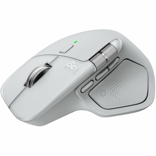 Main Image for Logitech MX Master 4 for Mac, Ergonomic Bluetooth Mouse with Advanced Performance Haptic Feedback, Ultra-Fast Scrolling, USB-C Charging, MacOS, iPadOS, Windows - white silver
