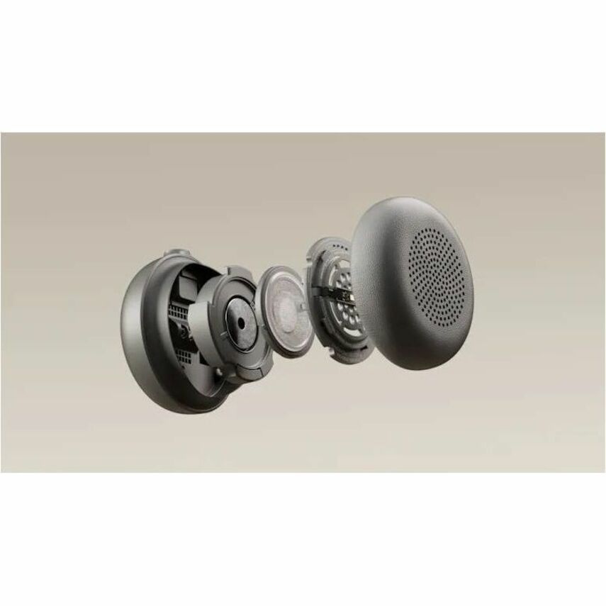 Alternate-Image4 Image for Logitech Zone Wired 2 - Noise-Canceling Headset with Adaptive Hybrid ANC, USB-C with USB-A adapter, Graphite