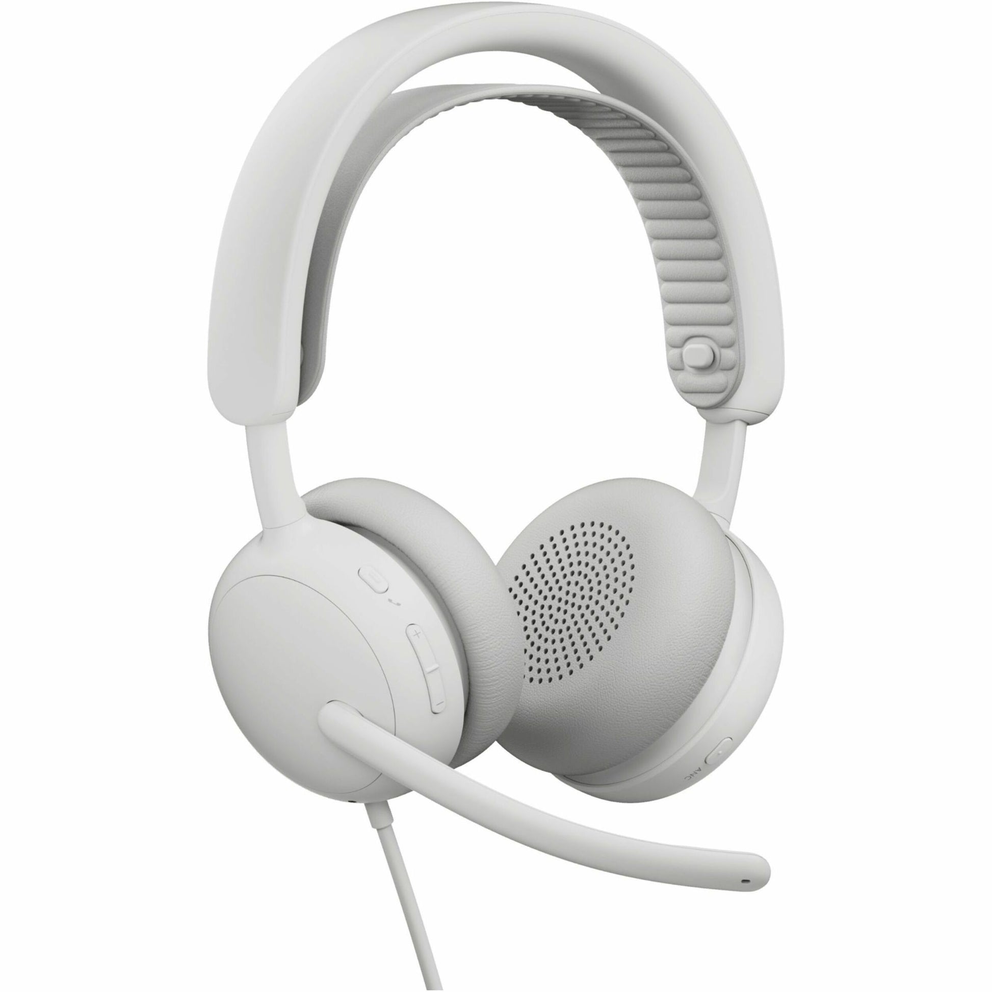 Main Image for Logitech Zone Wired 2 - Noise-Canceling Headset with Adaptive Hybrid ANC, USB-C with USB-A adapter, Offwhite