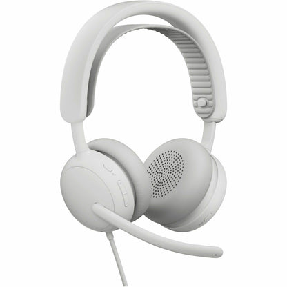 Main Image for Logitech Zone Wired 2 - Noise-Canceling Headset with Adaptive Hybrid ANC, USB-C with USB-A adapter, Offwhite
