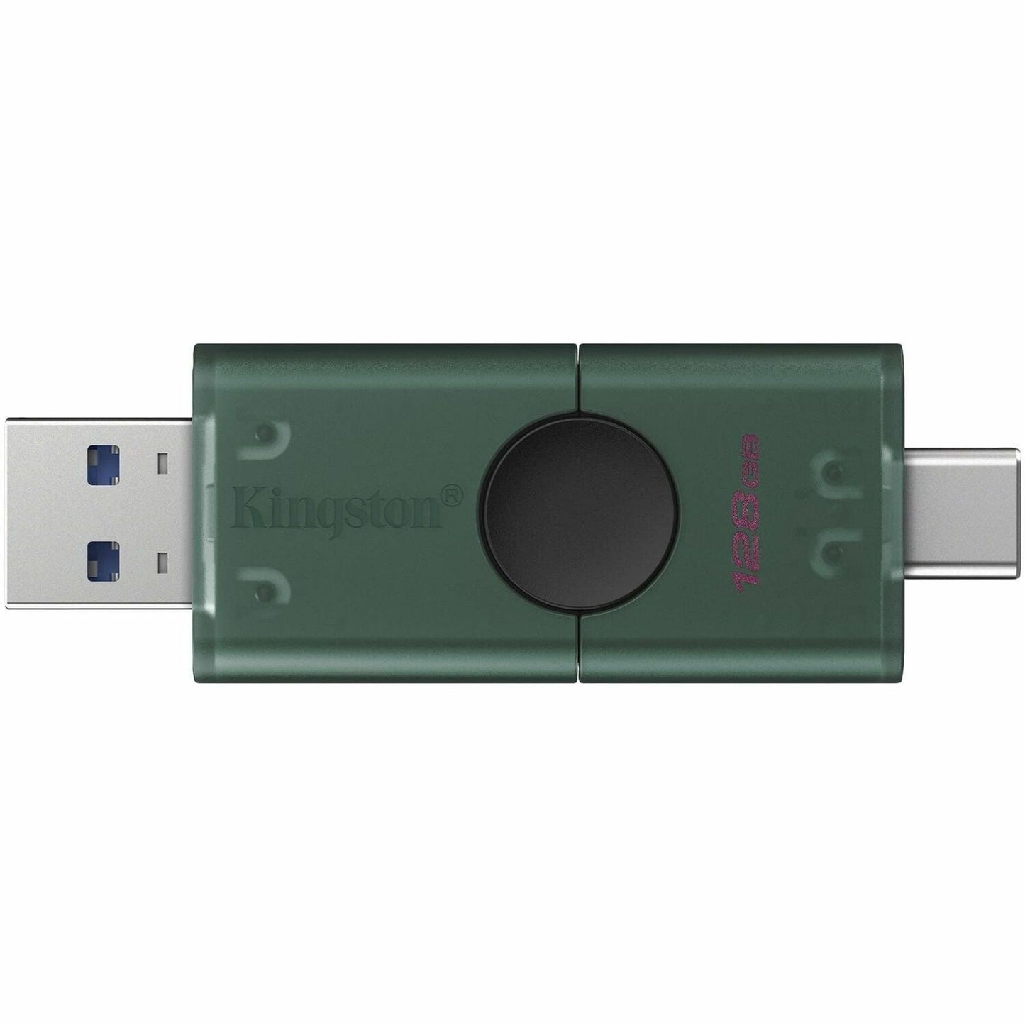 Main Image for Kingston DataTraveler Duo 128GB USB 3.2 (Type A + Type C) Gen 1 On-The-Go Flash Drive