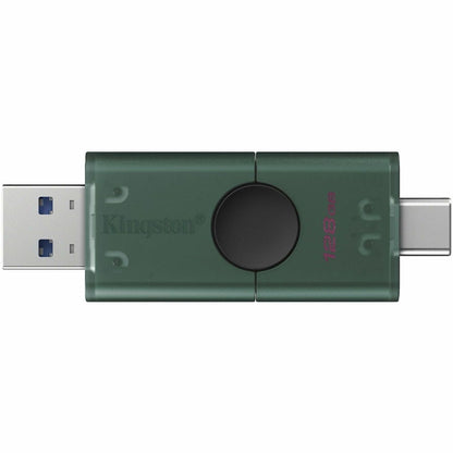 Main Image for Kingston DataTraveler Duo 128GB USB 3.2 (Type A + Type C) Gen 1 On-The-Go Flash Drive