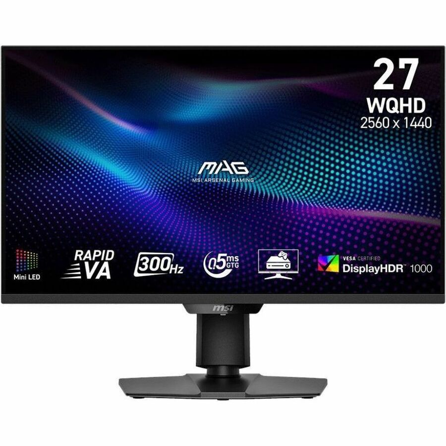 Main Image for MSI MAG 274QPF X30MV 27" Class WQHD Gaming Mini LED Monitor - 16:9 - Black