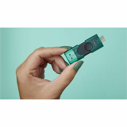 Alternate-Image3 Image for Kingston DataTraveler Duo 256GB (USB 3.2 (Gen 1) Type A + USB 3.2 (Gen 1) Type C) On-The-Go Flash Drive