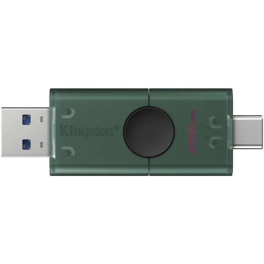 Alternate-Image1 Image for Kingston DataTraveler Duo 256GB (USB 3.2 (Gen 1) Type A + USB 3.2 (Gen 1) Type C) On-The-Go Flash Drive