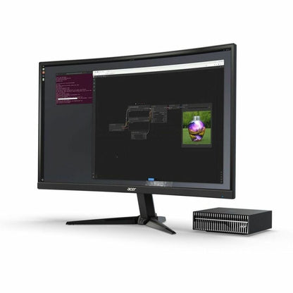 Alternate-Image2 Image for Acer Veriton GN100 VGN100-UD11 Workstation - NVIDIA GB10 Superchip - 128 GB - 4 TB SSD - Mini PC - Black