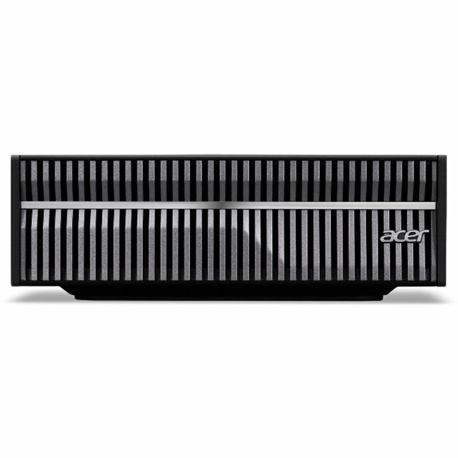 Front Image for Acer Veriton GN100 VGN100-UD11 Workstation - NVIDIA GB10 Superchip - 128 GB - 4 TB SSD - Mini PC - Black