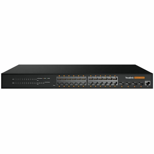 Main Image for Yealink PoE Network L2+ Switch