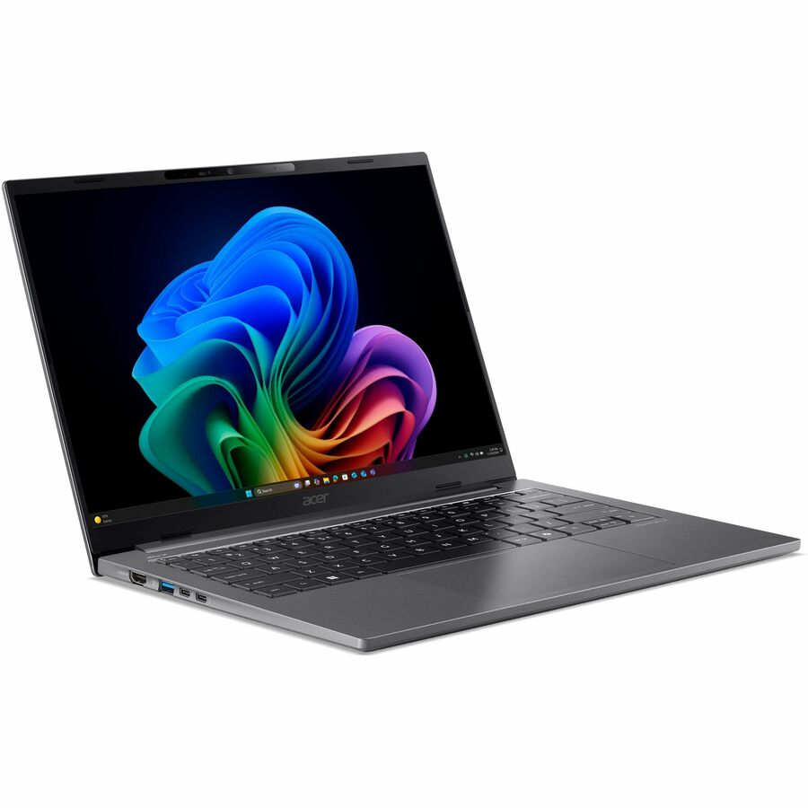 Alternate-Image2 Image for Acer TravelMate X4 14 AI TMX414-51 TMX414-51-579T 14" Copilot+ PC Notebook - WUXGA - 120 Hz - Intel Core Ultra 5 226V - 16 GB - 512 GB PCI Express NVMe 4.0 SSD - US International Keyboard - Iron