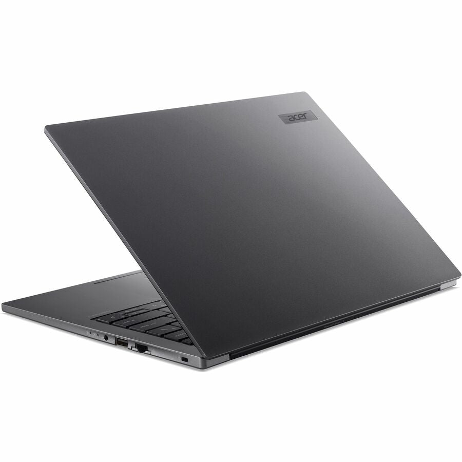 Rear Image for Acer TravelMate X4 14 AI TMX414-51 TMX414-51-579T 14" Copilot+ PC Notebook - WUXGA - 120 Hz - Intel Core Ultra 5 226V - 16 GB - 512 GB PCI Express NVMe 4.0 SSD - US International Keyboard - Iron