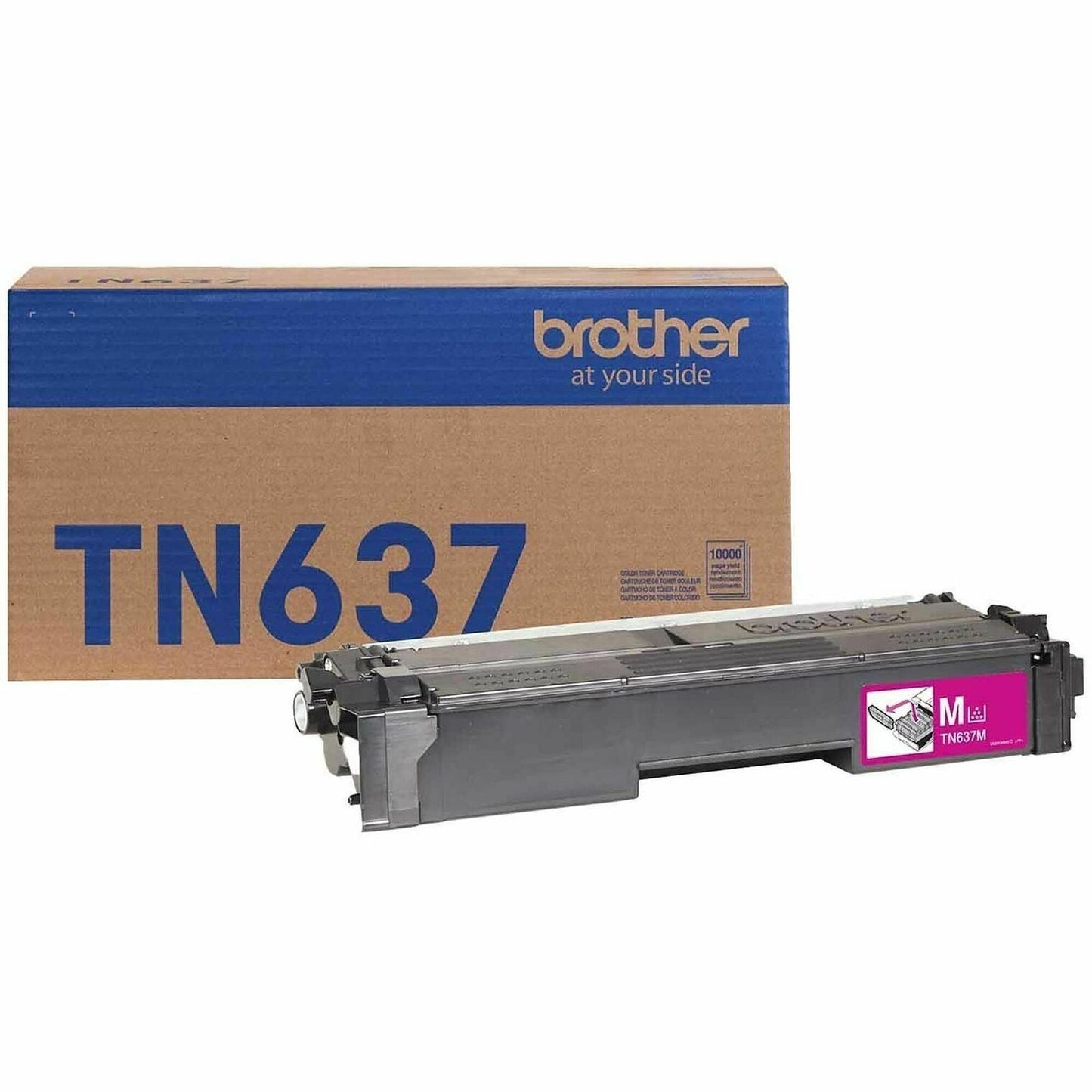 Main Image for Brother TN637M Original Ultra High Yield Laser Toner Cartridge - Magenta Pack