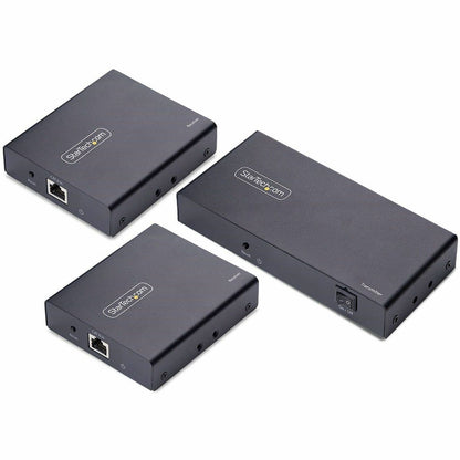 Main Image for StarTech 2-Port HDMI Extender and Splitter Over CAT6, 4K 60Hz, Up to 230ft (70m), 1x2 HDMI over Ethernet Distribution Kit, 1 In 2 Out