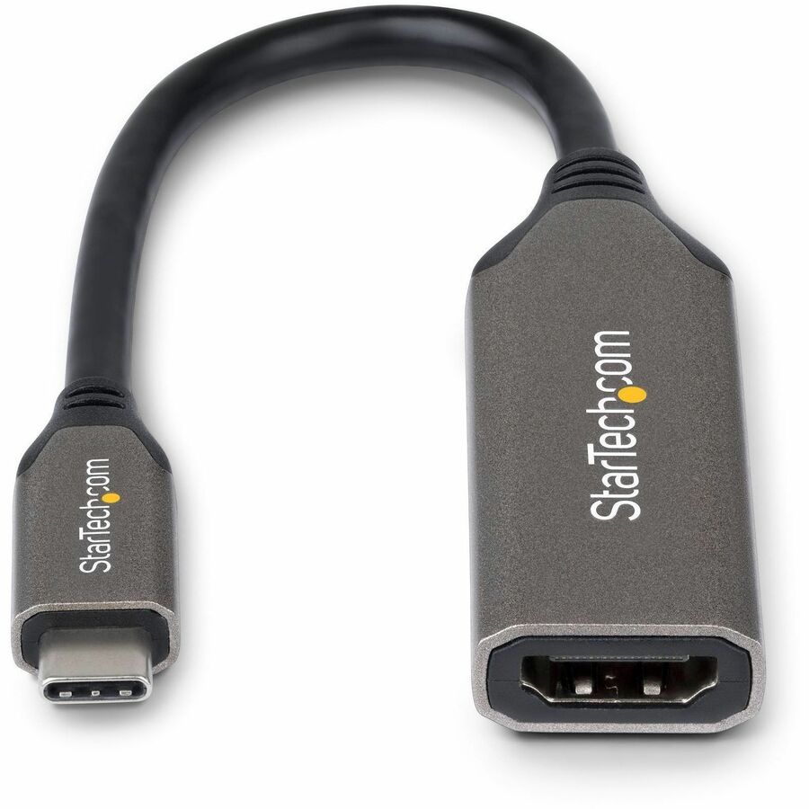 Alternate-Image2 Image for StarTech.com USB-C to HDMI Adapter, 8K 60Hz / 4K 120Hz, Thunderbolt / USB4 Compatible, USB C to HDMI 2.1 Converter