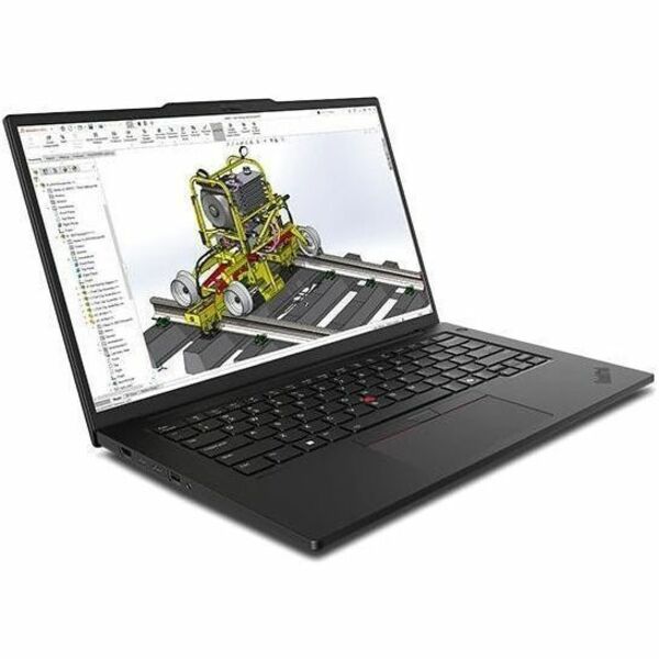 Alternate-Image5 Image for Lenovo ThinkPad P14s Gen 6 21QT0028US 14.5" Mobile Workstation - WUXGA - 60 Hz - Intel Core Ultra 7 255H - 32 GB - 1 TB SSD - English Keyboard - Black