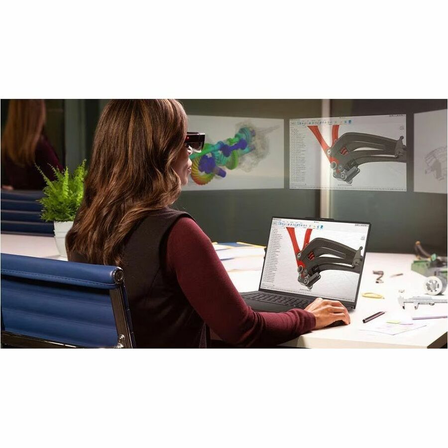 Alternate-Image8 Image for Lenovo ThinkPad P1 Gen 8 21Q8001TUS 16" Mobile Workstation - WUXGA - 60 Hz - Intel Core Ultra 7 265H - Intel Evo Platform - 32 GB - 512 GB SSD - English Keyboard - Black