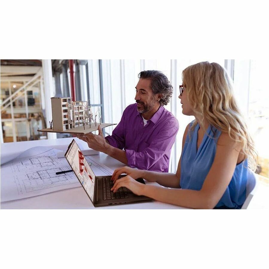 Alternate-Image9 Image for Lenovo ThinkPad P1 Gen 8 21Q8001TUS 16" Mobile Workstation - WUXGA - 60 Hz - Intel Core Ultra 7 265H - Intel Evo Platform - 32 GB - 512 GB SSD - English Keyboard - Black