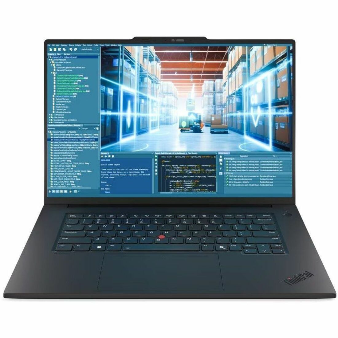 Main Image for Lenovo ThinkPad P1 Gen 8 21Q8001MUS 16" Touchscreen Notebook - 3.2K - 120 Hz - Intel Core Ultra 7 2nd Gen 255H - Intel Evo Platform - 32 GB - 1 TB SSD - English Keyboard - Black