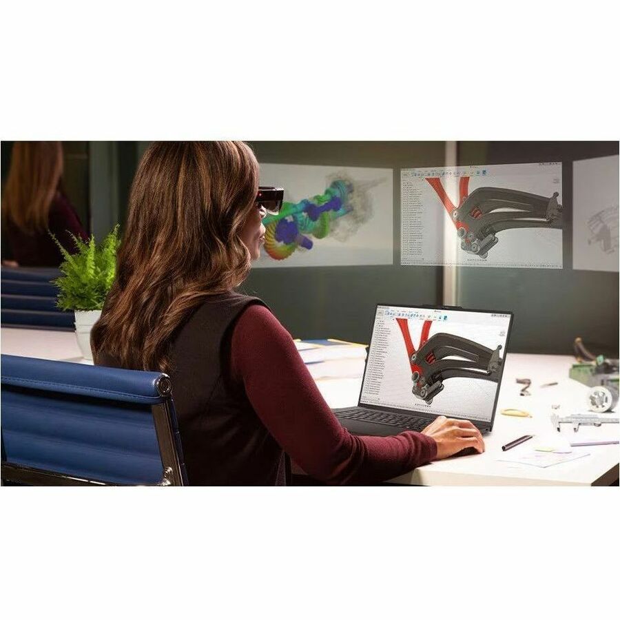 Alternate-Image10 Image for Lenovo ThinkPad P1 Gen 8 21Q80020US 16" Touchscreen Mobile Workstation - 3.2K - 120 Hz - Intel Core Ultra 9 285H - Intel Evo Platform - 64 GB - 2 TB SSD - English Keyboard - Black