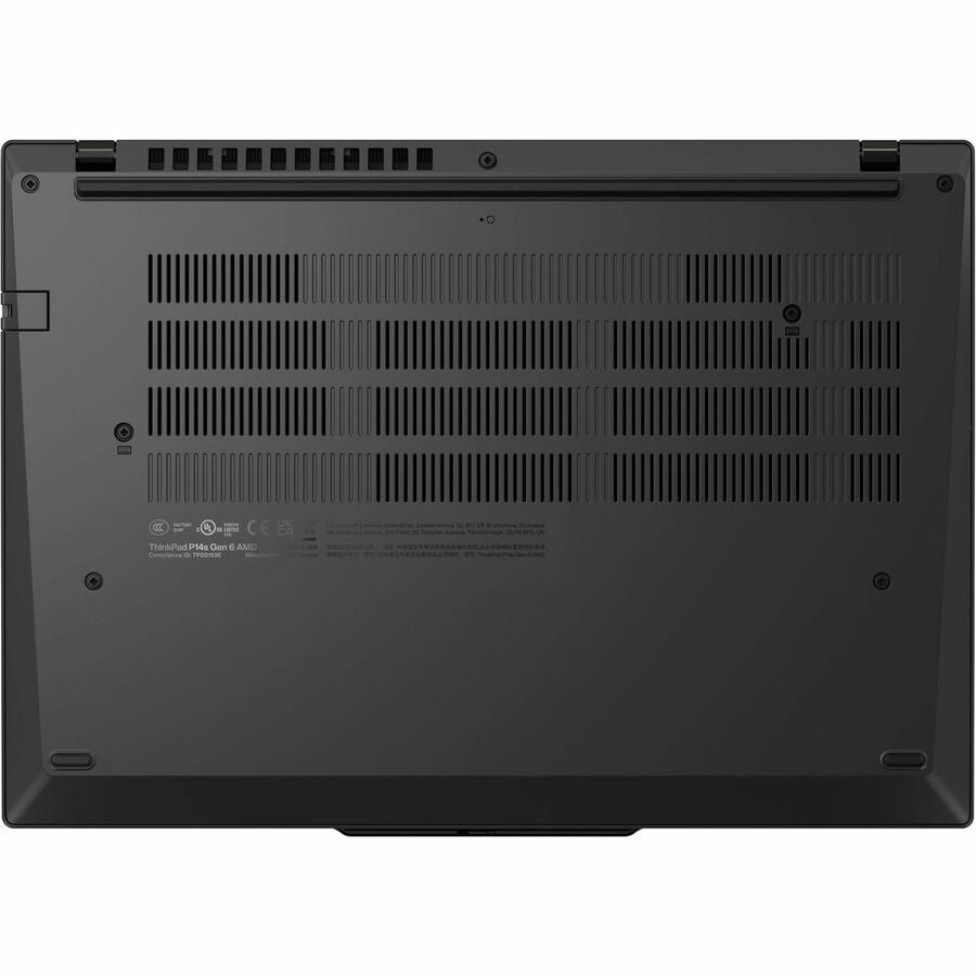 Bottom Image for Lenovo ThinkPad P14s Gen 6 21QT002RUS 14.5" Mobile Workstation - WUXGA - 60 Hz - Intel Core Ultra 7 255H - 32 GB - 512 GB SSD - English Keyboard - Black
