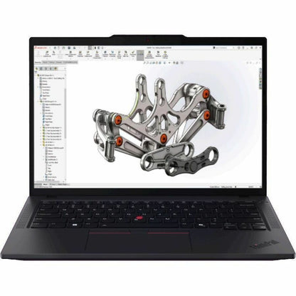 Front Image for Lenovo ThinkPad P14s Gen 6 21QT002EUS 14.5" Mobile Workstation - WUXGA - 60 Hz - Intel Core Ultra 7 2nd Gen 255H - 16 GB - 512 GB SSD - English Keyboard - Black