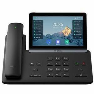 Main Image for Yealink T88W Pro IP Phone - Corded/Cordless - Corded/Cordless - Bluetooth, Wi-Fi - 10 Multiple Conferencing - Wall Mountable, Desktop, Stand Mountable - Black