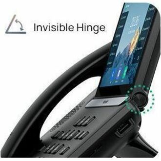 Alternate-Image3 Image for Yealink T88W Pro IP Phone - Corded/Cordless - Corded/Cordless - Bluetooth, Wi-Fi - 10 Multiple Conferencing - Wall Mountable, Desktop, Stand Mountable - Black