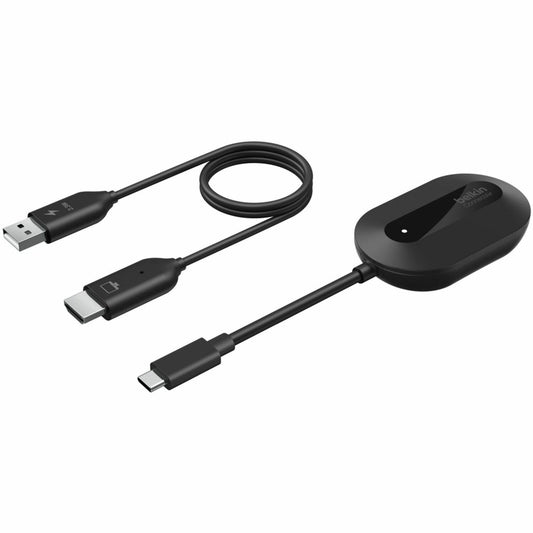 Main Image for Belkin ConnectAir Wireless HDMI Video Adapter - USB-C Transmitter w/ USB-A to HDMI Receiver - AV Extender - Black