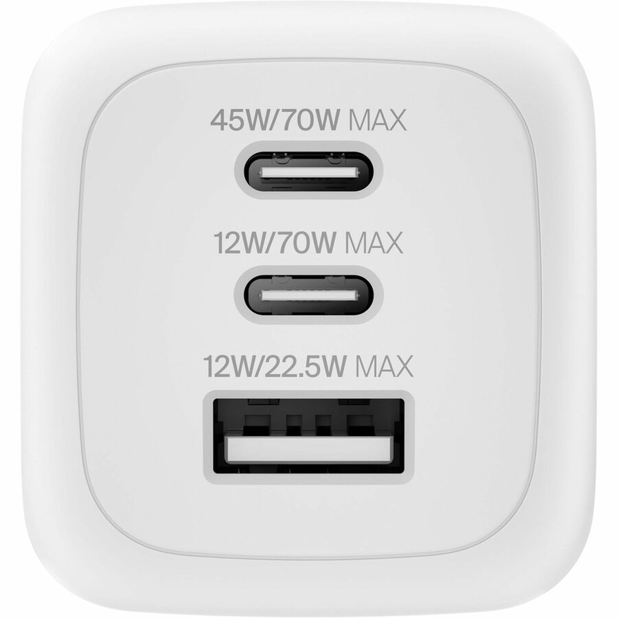 Alternate-Image2 Image for Belkin BoostCharge Pro 3-Port GaN Wall Charger 70W