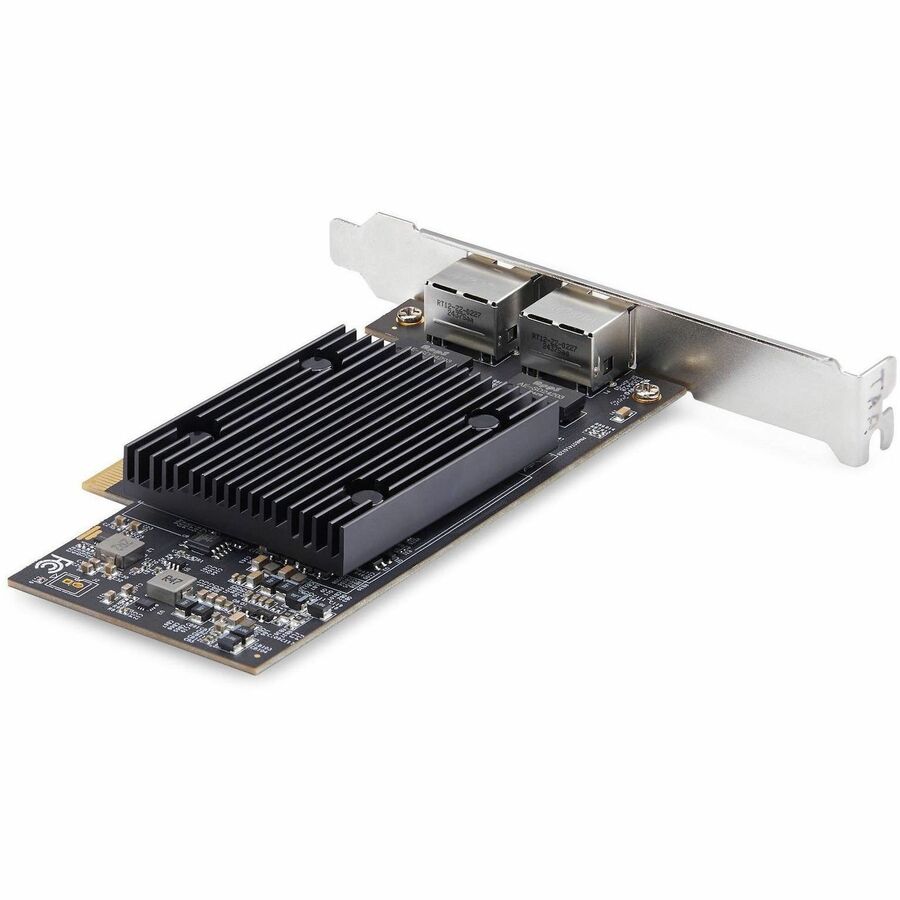 Alternate-Image1 Image for StarTech.com 2-Port PCIe 10Gb Ethernet Network Card, Dual RJ45 10GBase-T/Gigabit, Broadcom BCM57416 Chipset, NIC Card, Windows & Linux