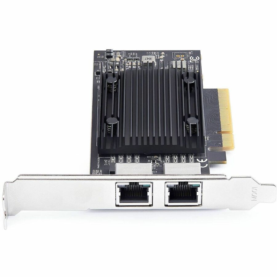 Alternate-Image3 Image for StarTech.com 2-Port PCIe 10Gb Ethernet Network Card, Dual RJ45 10GBase-T/Gigabit, Broadcom BCM57416 Chipset, NIC Card, Windows & Linux