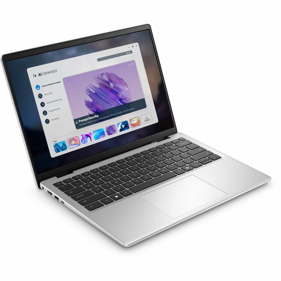 Alternate-Image5 Image for Dell Pro 14 Essential PV14255 14" Notebook - 2K - 60 Hz - AMD Ryzen 5 220 - 16 GB - 512 GB SSD - English (US) Keyboard - Carbon Black