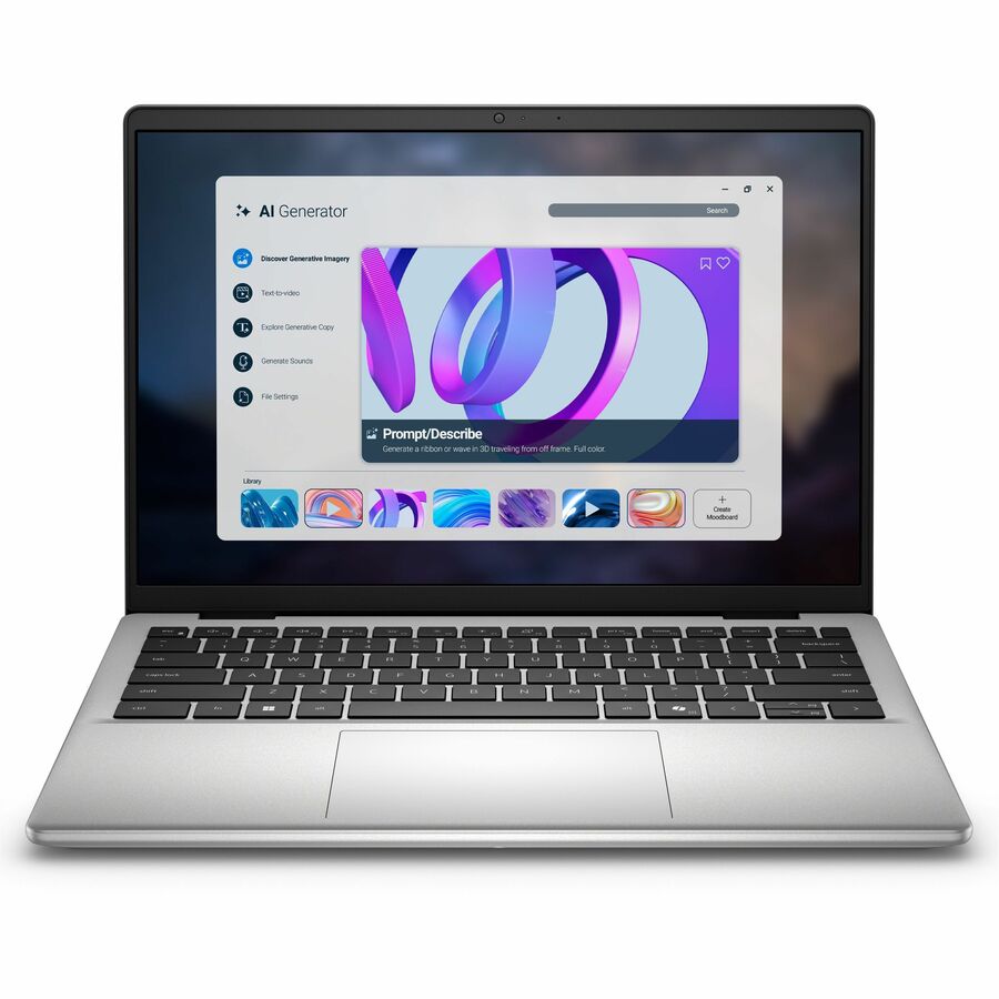 Alternate-Image6 Image for Dell Pro 14 Essential PV14255 14" Notebook - Full HD Plus - 60 Hz - AMD Ryzen 5 220 - 8 GB - 512 GB SSD - English (US) Keyboard - Carbon Black