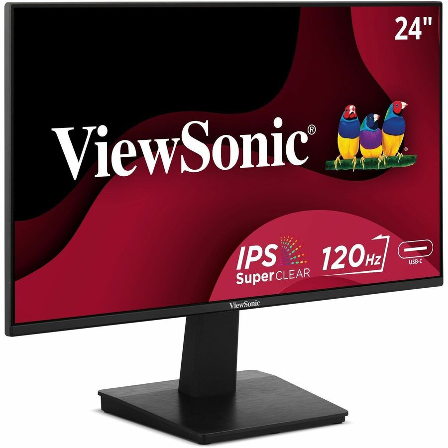 Right Image for Viewsonic VA2448-MHU 24 Inch Full HD 1080p IPS Monitor with 120Hz, Variable Refresh Rate, Eye Care, HDMI, VGA, and USB C Inputs for Home and Office
