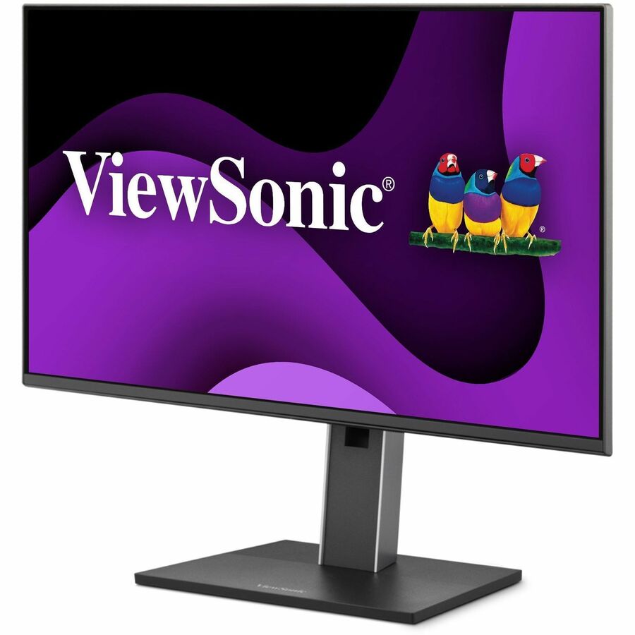 Alternate-Image1 Image for ViewSonic VG2451 24 Inch 1080p Monitor, IPS Display with 100Hz for Smooth Home and Office Productivity, Full Ergonomic Adjustability, 4-Port USB Hub, HDMI, DisplayPort, and USB-C Inputs