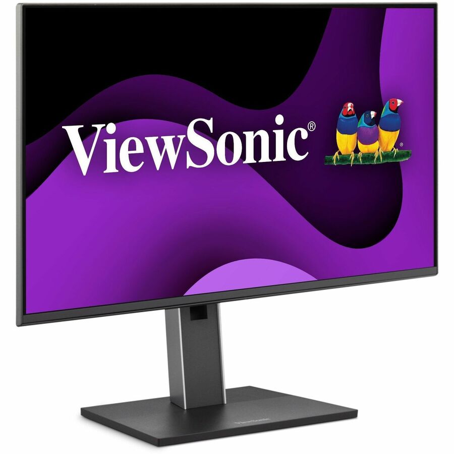 Alternate-Image2 Image for ViewSonic VG2451 24 Inch 1080p Monitor, IPS Display with 100Hz for Smooth Home and Office Productivity, Full Ergonomic Adjustability, 4-Port USB Hub, HDMI, DisplayPort, and USB-C Inputs