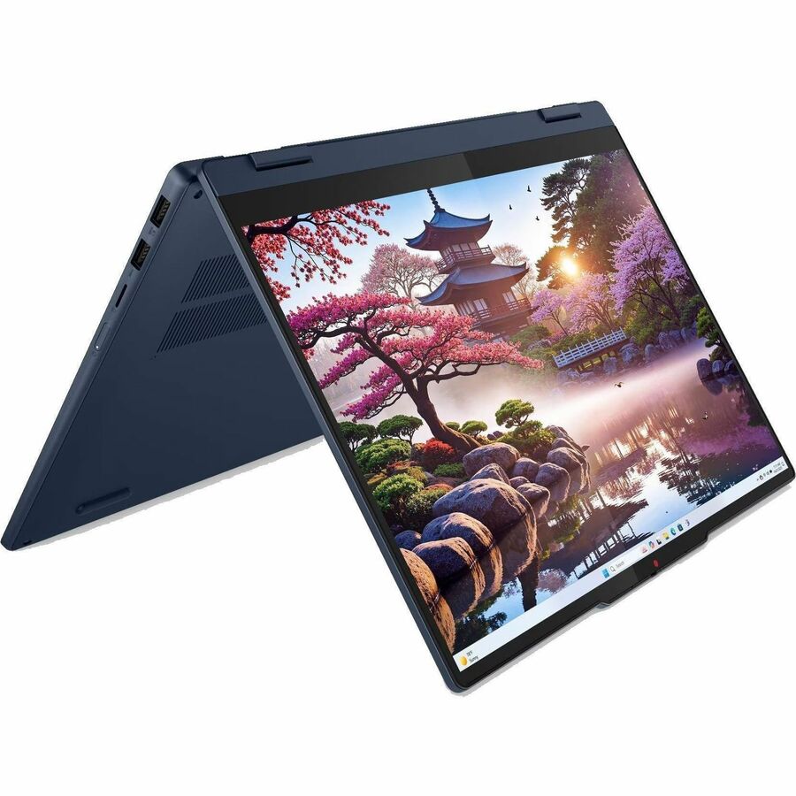 Alternate-Image1 Image for Lenovo IdeaPad 5 14AKP10 83KT002QUS 14" Touchscreen Convertible Copilot+ PC 2 in 1 Notebook - WUXGA - 60 Hz - AMD Ryzen AI 5 340 - 16 GB - 1 TB SSD - English Keyboard - Cosmic Blue