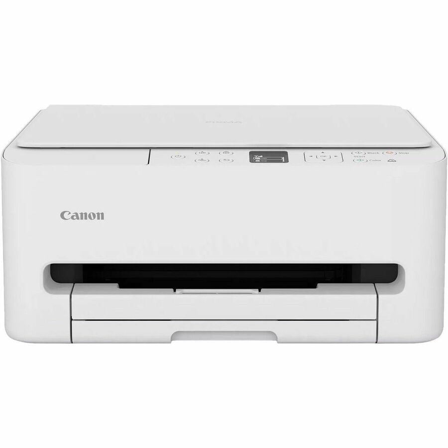 Front Image for Canon PIXMA TS6520 Wired & Wireless Inkjet Multifunction Printer - Color - White