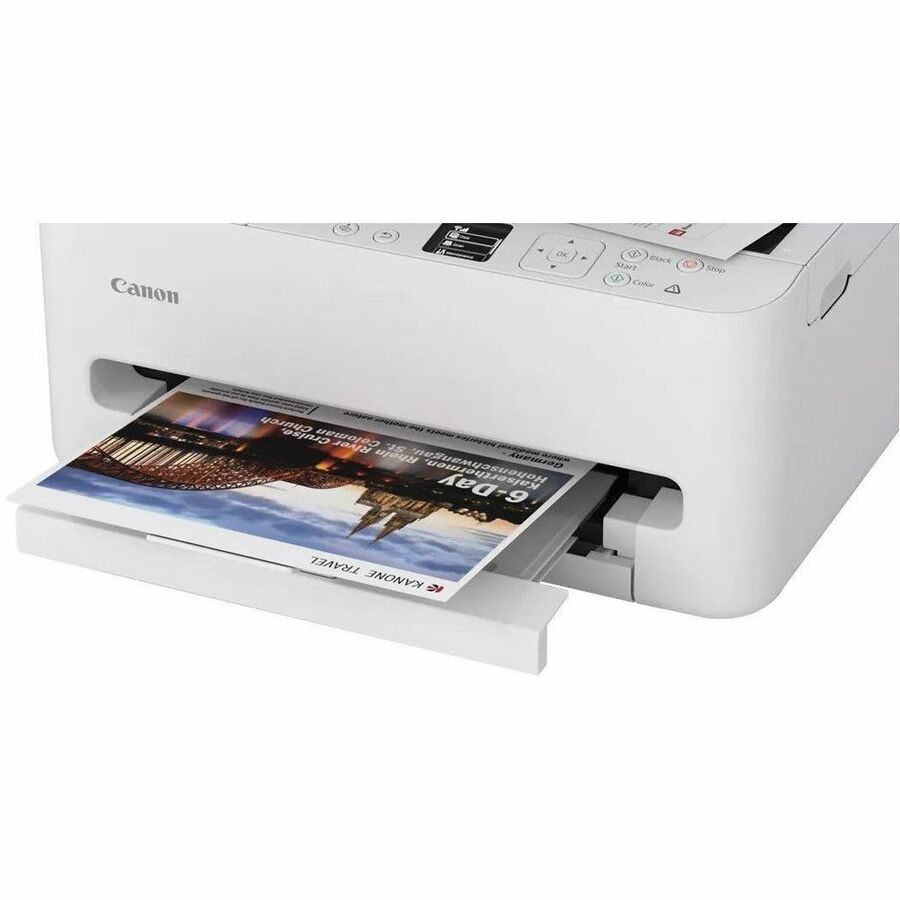 Alternate-Image6 Image for Canon PIXMA TS6520 Wired & Wireless Inkjet Multifunction Printer - Color - White