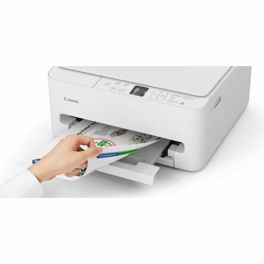Alternate-Image4 Image for Canon PIXMA TS6520 Wired & Wireless Inkjet Multifunction Printer - Color - White