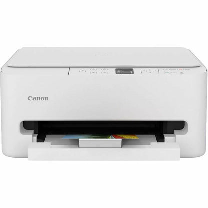 Alternate-Image1 Image for Canon PIXMA TS6520 Wired & Wireless Inkjet Multifunction Printer - Color - White
