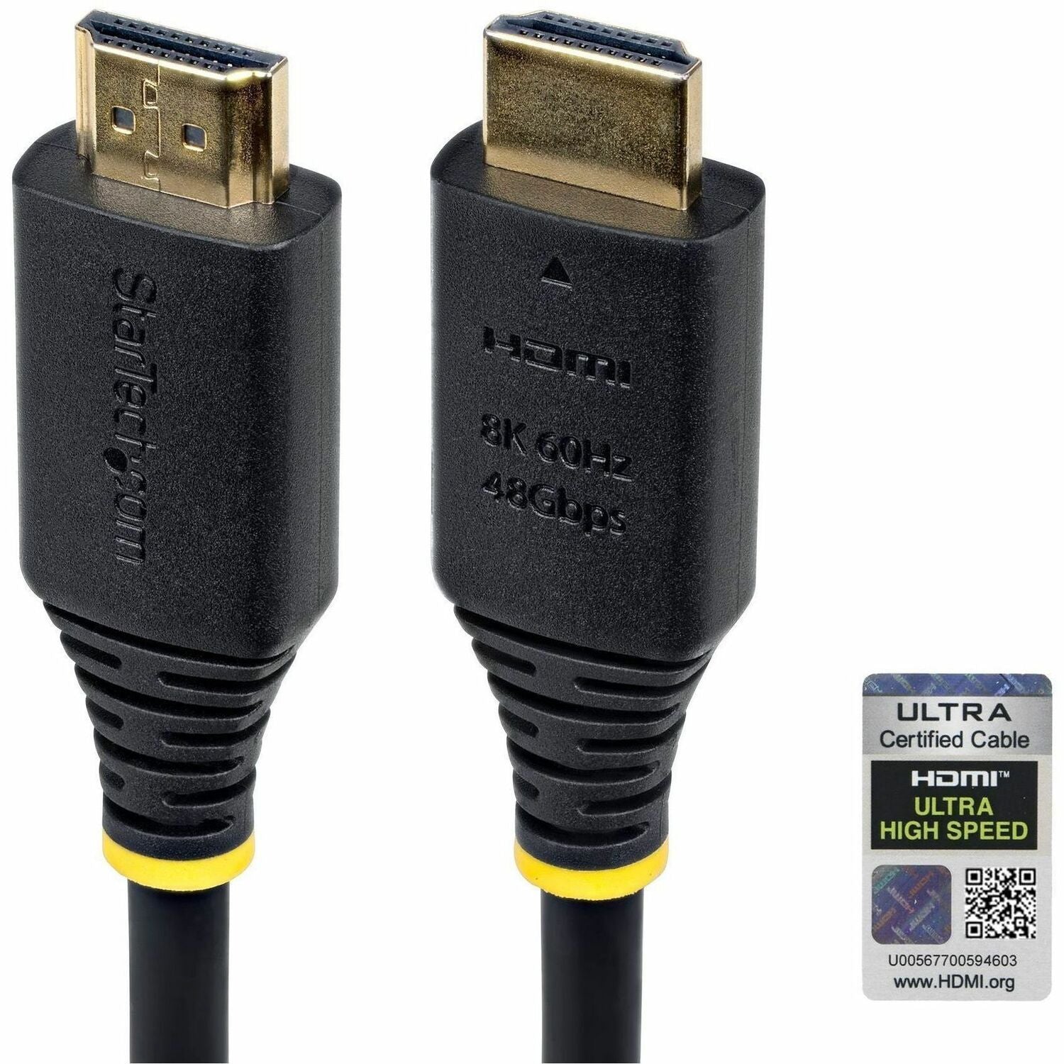 Main Image for StarTech 1m (3.3ft) Certified Ultra High Speed HDMI Cable, 8K 60Hz/4K 120Hz, HDMI 2.1 Cable with HDR10+ / eARC, 48Gbps, 8K HDMI Cord